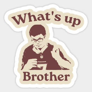 What's up brother sketch meme, Funny Meme, Sketch streamer Sticker